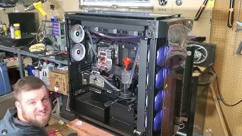 My Corsair 1000D Build Timelapse
