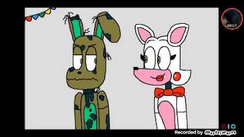 Mangle trys to kiss Springy