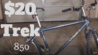 $20 Trek Mountain Bike - Trek Mountain Track 850