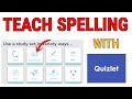 How To Teach Spelling With Quizlet (Flash Cards)