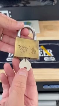 1049. Old Yale Padlock Picked Open - Homemade repinnable padlock a good practice lock