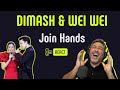 DIMASH &amp; WEI WEI | JOIN HANDS | Vocal coach REACTION &amp; ANÁLISE | Rafa Barreiros