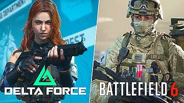 Delta Force vs Battlefield 6 Beta - Physics, Weapons, Graphic & Details Comparison