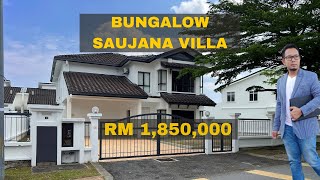 Exclusive Double Storey Bungalow | Saujana Villa, Kajang - Spacious | Refurbished | Prime Location!