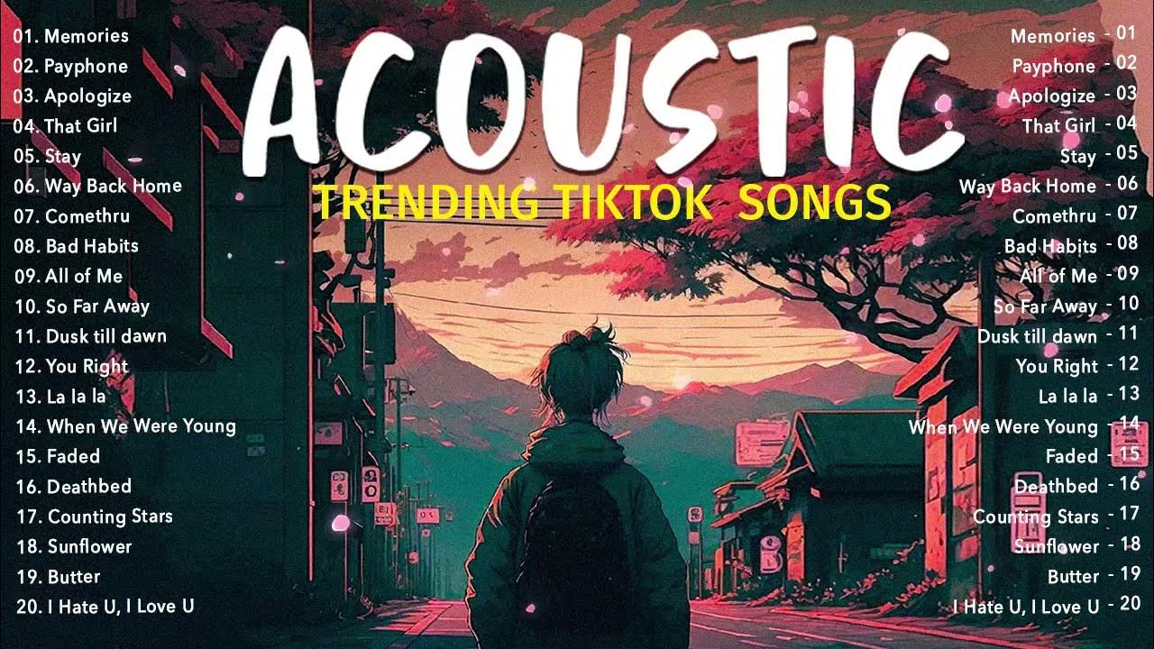 Trending Love Songs Playlist 2023 Soft Acoustic Cover Of Popular Love