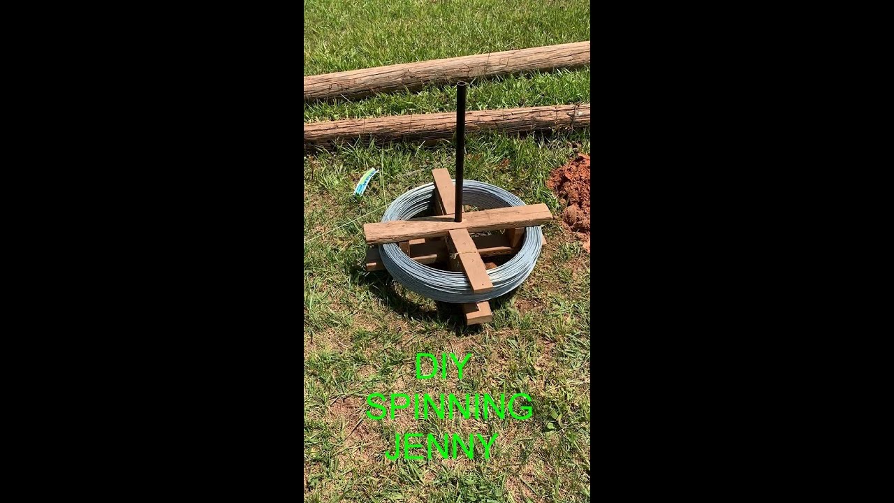 DIY SPINNING JENNY (FOR HIGH TENSILE WIRE) 