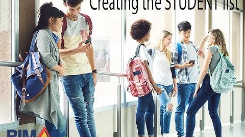 Creating the student data file for the BIMAS-2 platform