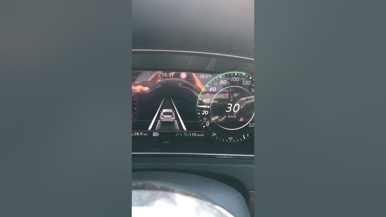 Volkswagen Golf mk7 GTI Predictive Adaptive Cruise Control p.Acc