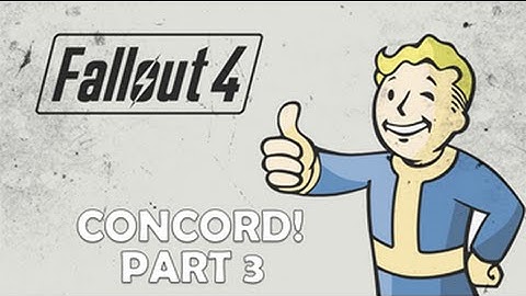 Fallout 4 Gameplay Walkthrough│Concord! Part 3