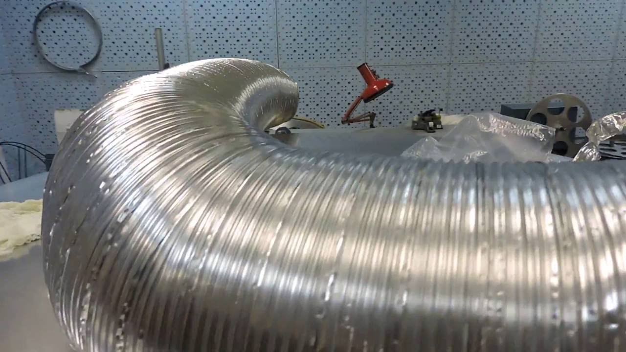 Дело труба. Замена воздуховода. - YouTube