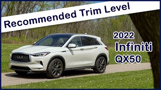 Сравнение цен и комплектаций Infiniti QX50 2022 года