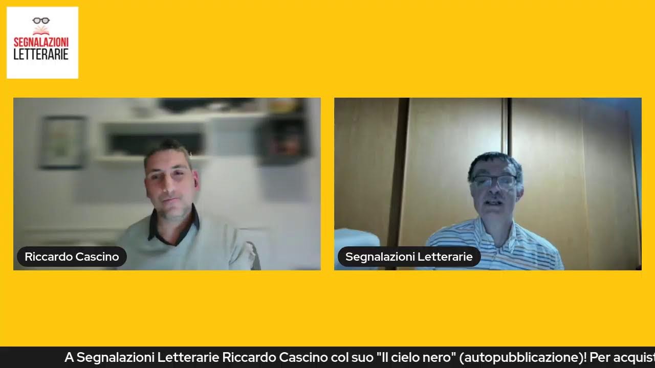 Riccardo Cascino a Segnalazioni Letterarie