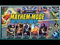 Playing Mayhem Mode with YouTubers | MLBB