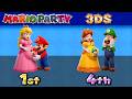 【マリオパーティ3DS】すべてのレーシングミニゲーム 衝撃の結末!ピーチ VS デイジー VS マリオ VS ルイージ 4K UHD