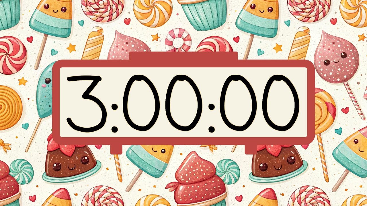 ⏳ 3-Hour Countdown Timer – Stay Focused & Productive 🕒 | No ...