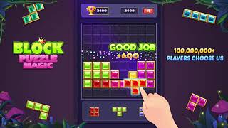 Block Puzzle Jewels Magic - Game Trailer screenshot 2