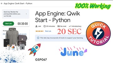 App Engine: Qwik Start - Python #GSP067 | Quick Guide #qwiklabs #arcade