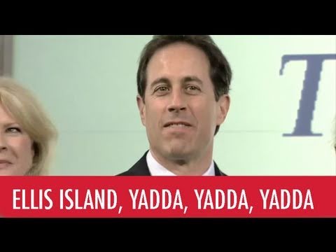 Jerry Seinfeld on Ellis Island