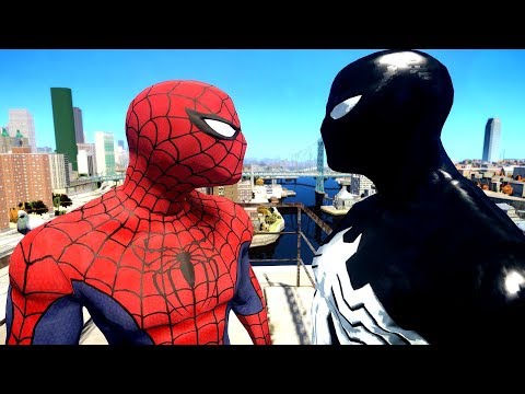 ÖRÜMCEK ADAM SİYAH SPİDERMAN KOSTÜMÜ GİYER 9. BÖLÜM