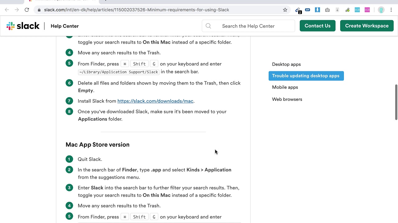 What are SLACK MINIMUM REQUIREMENTS? YouTube