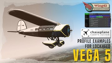 Wing42 "Vega" 5 ChasePlane views (examples)