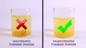Testing Turmeric Powder adulteration with Yellow Clay | FSSAI