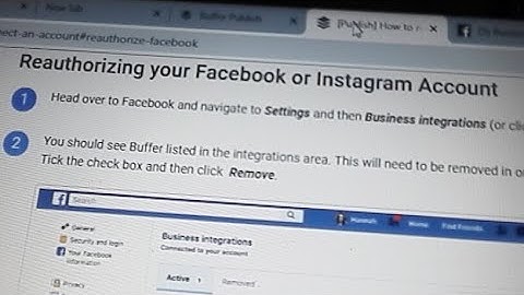 #Pipwheatley-Buffer Social Media Scheduling Platform-Connect/Reconnect/Disconnect Instagram Facebook