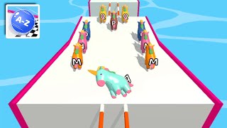 AZ Run - 2048 ABC Runner Game ⚽️⚾️🏃‍♂️ All Levels Mobile Gameplay Walkthrough iOS,Android Game WNQGC screenshot 5