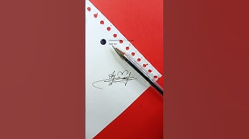 Ayan Signature Design #shorts #signature #calligraphy #art #writingskills