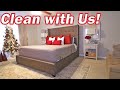 Clean With Us Master Bedroom | Vlogmas 2020 Day 6
