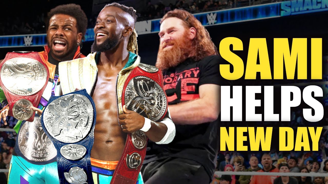 New Undisputed tag Team titles. Jey uso wrong about Sami Zayn. Wins day 2