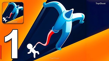 Swing Loops: Grapple Hook Race - Gameplay walkthrough Part 1 - Grapple Hook Hero (Android, iOS)