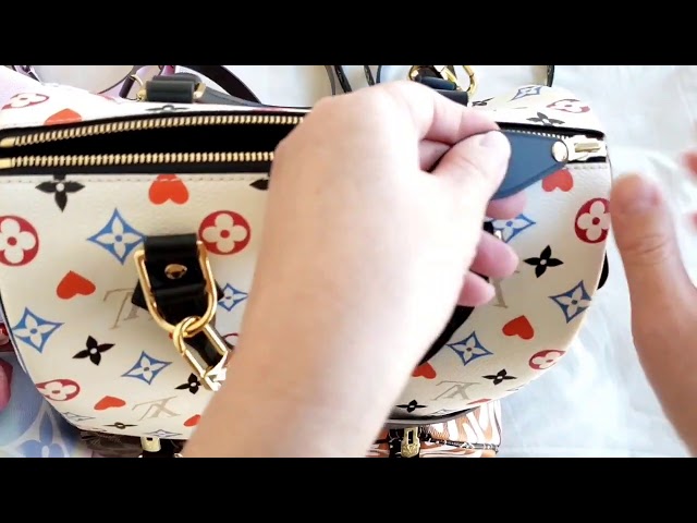 Louis Vuitton Game on Speedy Bandoulière Handbag