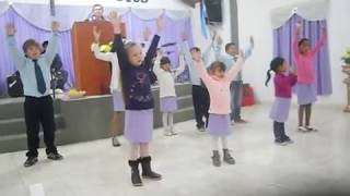 Video thumbnail of "COREOGRAFÍA CRISTIANA DIA DEL PADRE IGLESIA M.CYM EL BRILLANTE ENTRE RIOS"