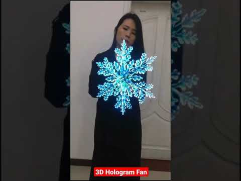 Video: Mga Projector Ng Holographic: Mga Projector Ng Fan Ng 3D Hologram At Mga Tip Para Sa Pagpili Sa Kanila
