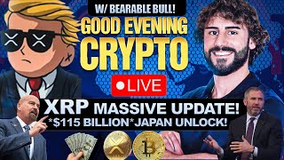 🚨 BREAKING: JAPAN BANKS START PAYING DEPOSITS IN XRP! 🚨 CLARITY ACT UPDATE W/ BEARABLE BULL!