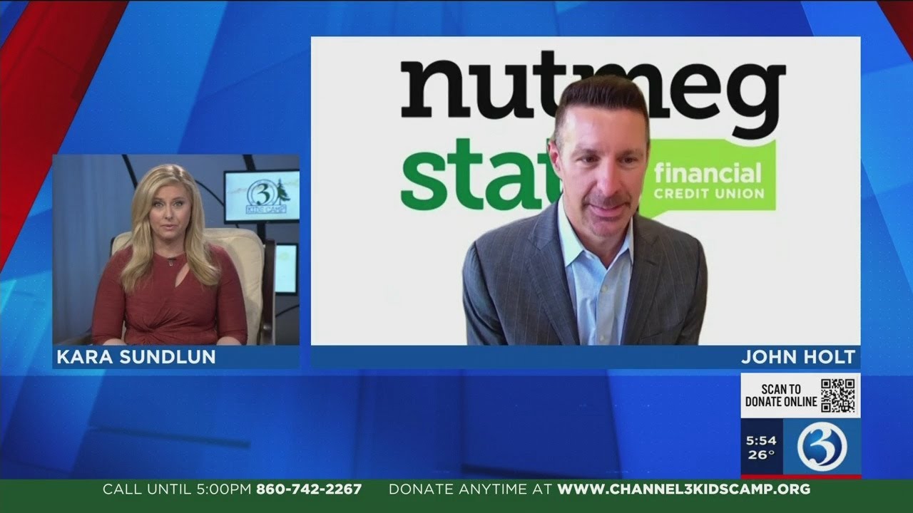 Video Nutmeg State Financial Credit Union donates to Ch. 3 Kids Camp