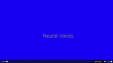 Testing in Neural Voice in Wrapper Offline Version First Part (read the description)