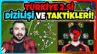 Türki̇ye 2.Si̇ni̇n Di̇zi̇li̇şi̇ Ve Takti̇kleri̇ Ile Oynadim E Sporcu Takti̇kleri̇ Efootball Mobile 2025