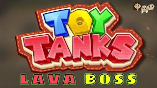 Toy Tanks Gameplay #3 : LAVA BOSS | 3 Player Co-op screenshot 5