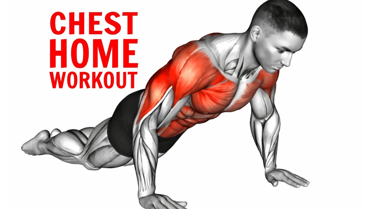 3 min complete chest workout for a bigger chest - YouTube