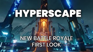 Hyper Scape Battle Royale Gameplay First Impressions (technical test twitch drop)