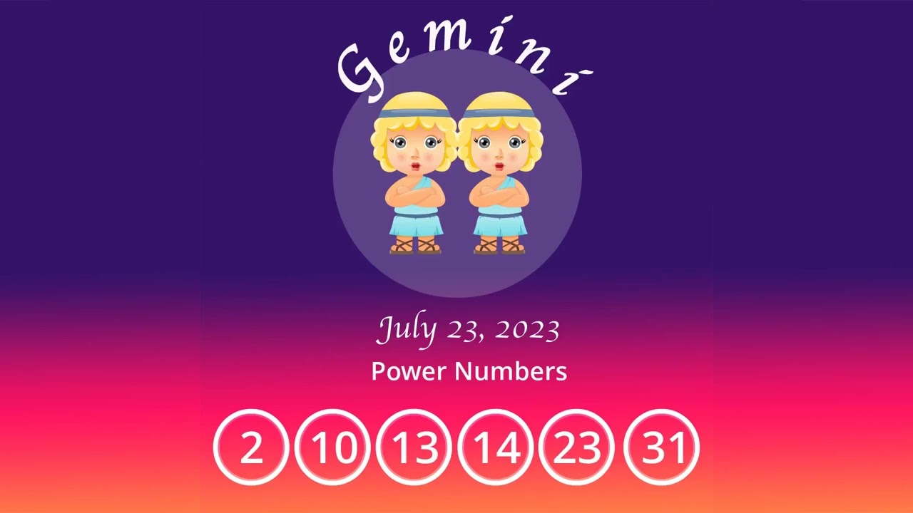 Gemini horoscope for July 23, 2023