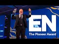 The exhibition news awards 2024 the pioneer award