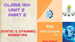 CLASS 11th ||WEB APPLICATION||UNIT_2_PART_2||WEB DEVELOPMENT USING HTML & CSS