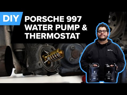 Porsche 911 997 Water Pump & Thermostat Replacement DIY (2005-2012 Porsche Carrera, S, 4S, Targa)