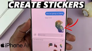 iPhone Air: So erstellen Sie Sticker aus Fotos screenshot 1