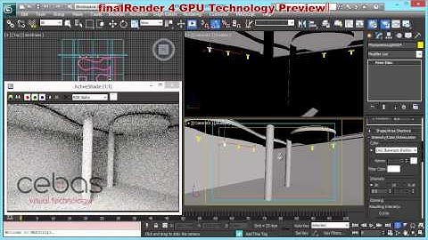 finalRender Photometric Lights