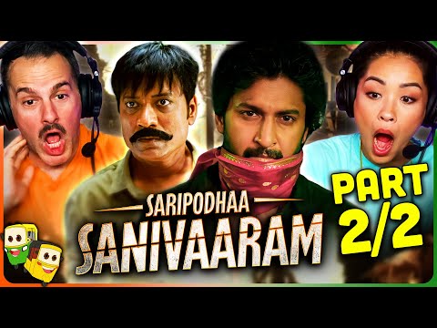 SARIPODHAA SANIVAARAM Movie Reaction Part 2/2! | Nani | S.J. Suryah | Priyanka Arulmohan