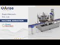 3d animation of beer bottle filling machine  machine animation  isobaric filling system